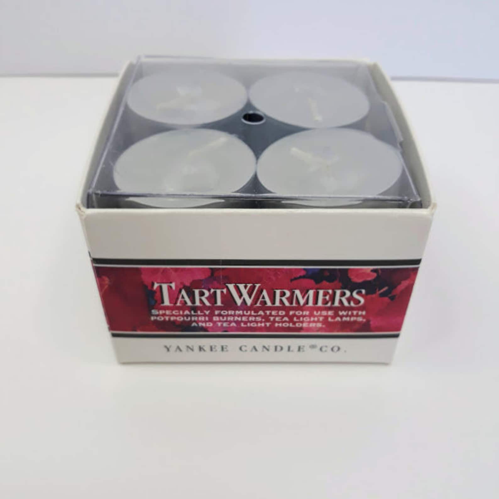 Yankee Candle Company White Unscented Tea Light Candles Set 12 Etsy