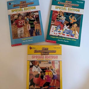 Vintage The Babysitters Club Sonderausgabe Leser Anfrage Taschenbuch Lot