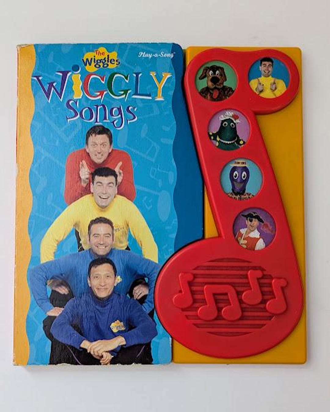 The Wiggles Wiggly Songs Play a Song Board Book Publications ...