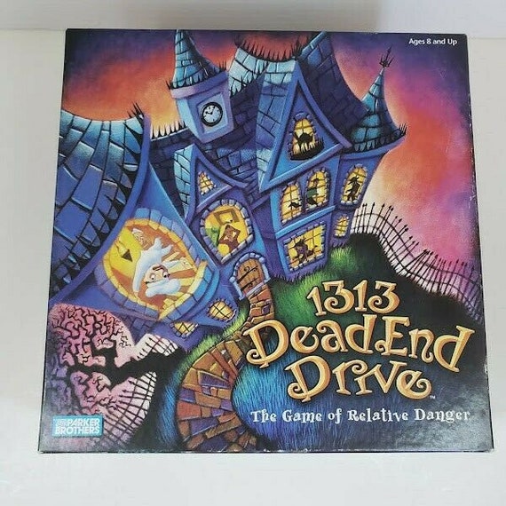 1313 Dead End Drive Mystery Murder Board Game Complete Parker Etsy