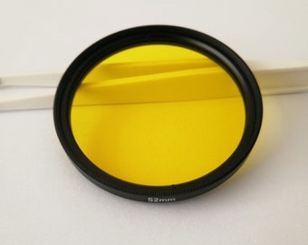 Multiple Size 510nm IR Infrared Long Pass Filter Golden Optical Glass JB510 GG515 for camera photography