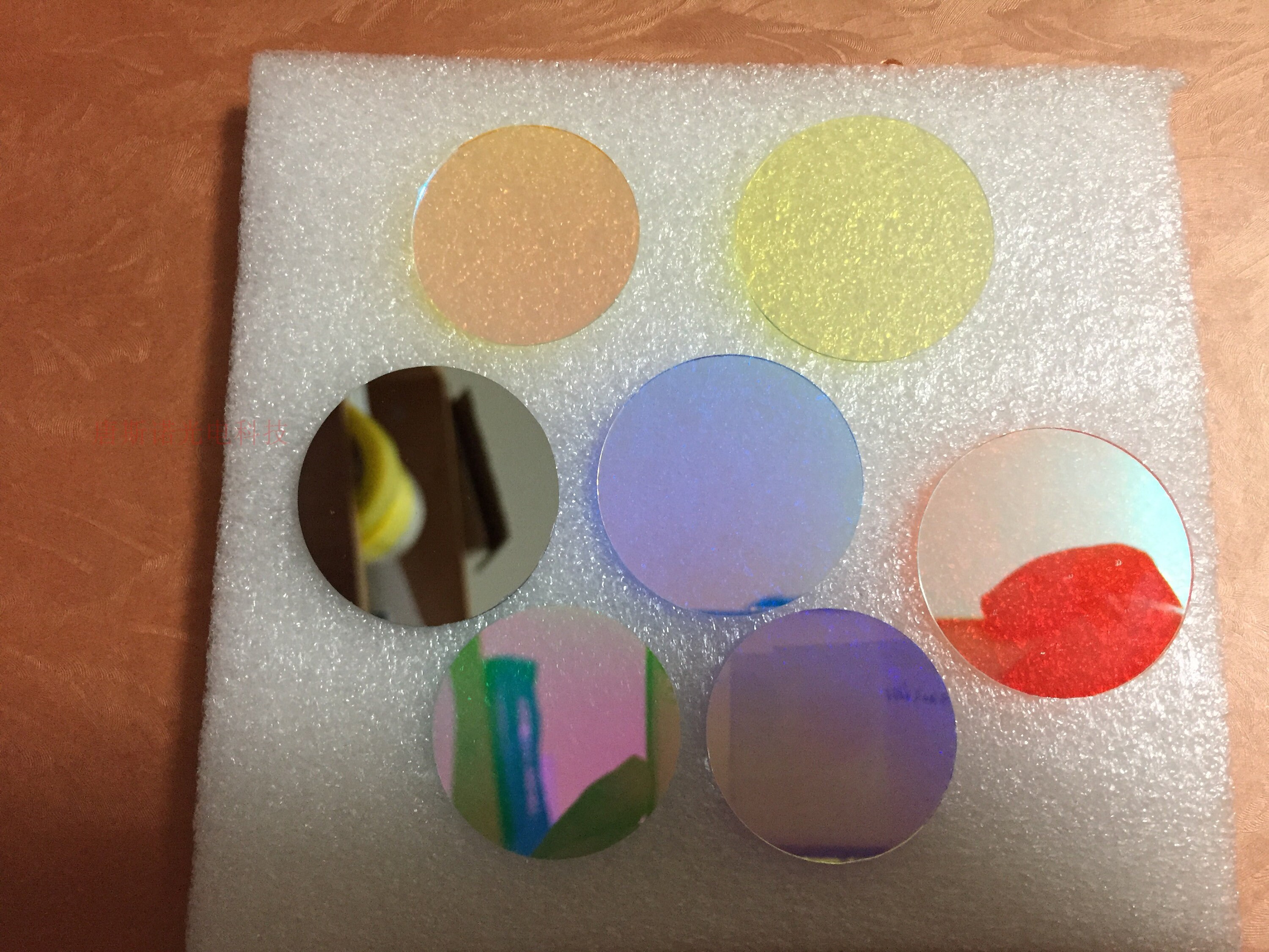 Gobo Projector Color Filter Glass Used for Stage Light Advertisement ...