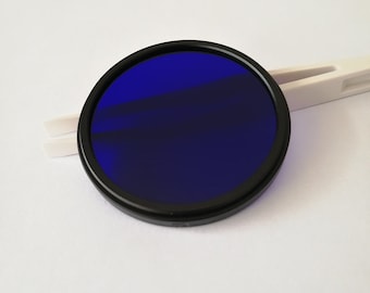 Multiple size UV-IR Camera Filter Photography ZB2 BG3 Violet Blue optical glass