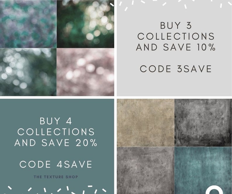 Photoshop Texture Overlay Collection for Photographers, Fine Art Digital Textures, Scrapbooking Backgrounds image 8