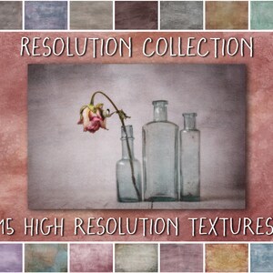 Texturas de Bellas Artes para Photoshop, Resolution Collection - superposiciones grunge para fotografía y scrapbooking
