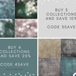 Digital Texture Overlays for Photoshop, Painterly Grunge Textures for Photographers and Digital Artists image 6
