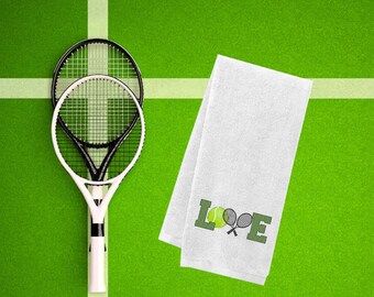 Download PNG Tennis Sports Towel LOVE Design, Digital Printable ...