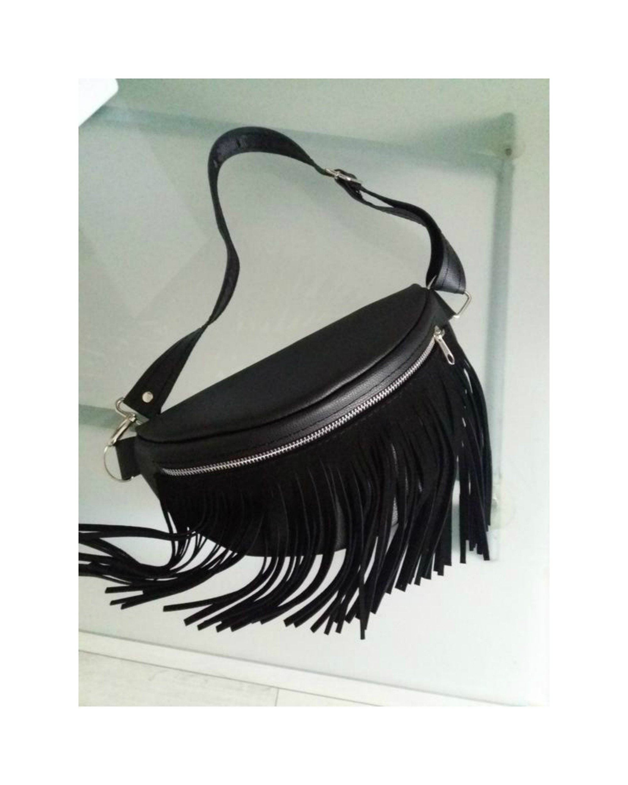 fringe fanny pack