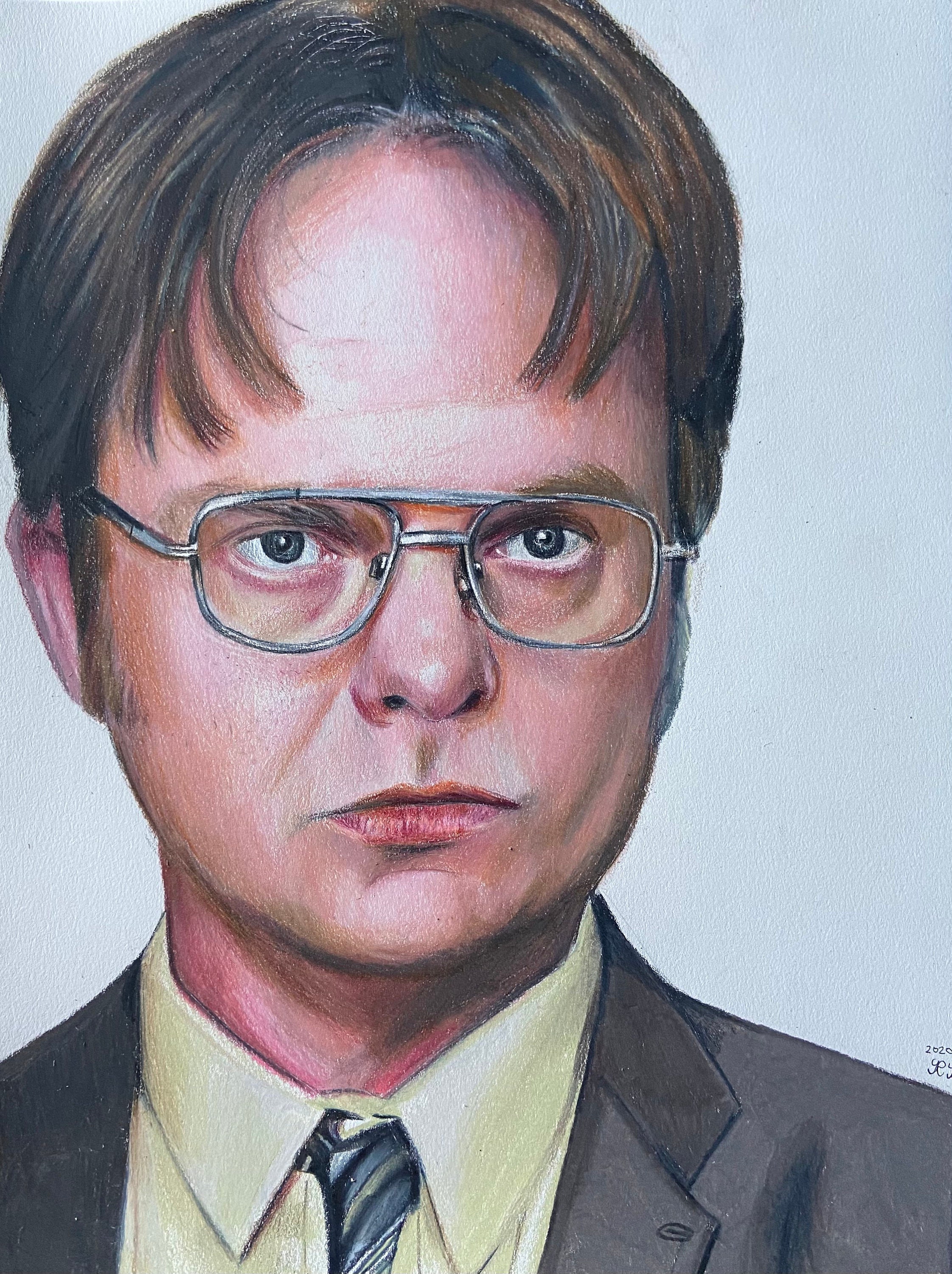 Dwight Schrute art print | Etsy
