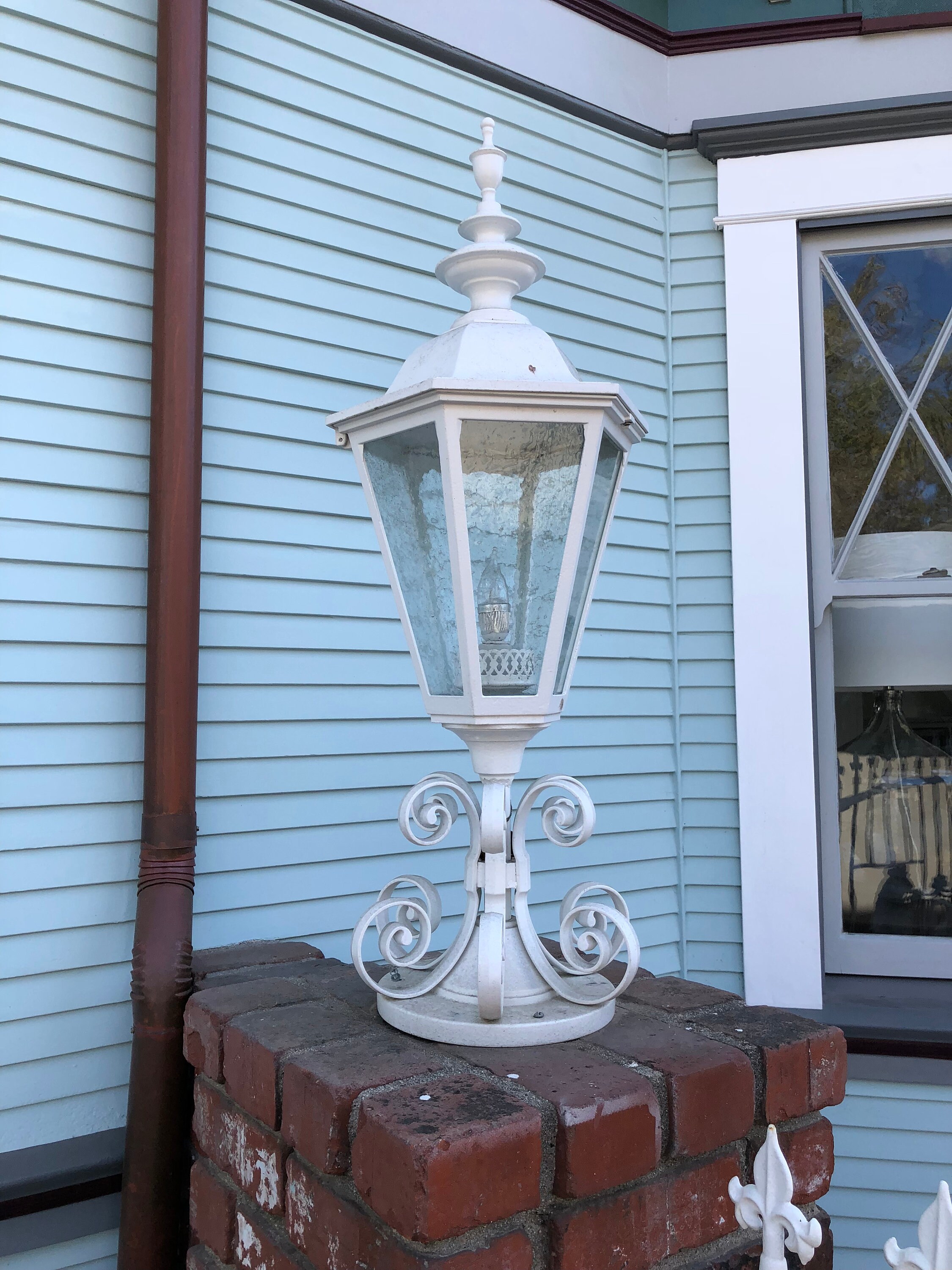 Vintage outdoor light fixtures Etsy