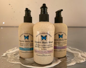 Organic Body Wash Triple Pack