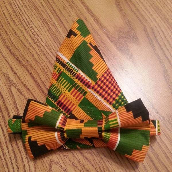 kente tie set