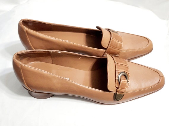 Sz  8 M\Vintage Tan Worthington Shoes - image 2