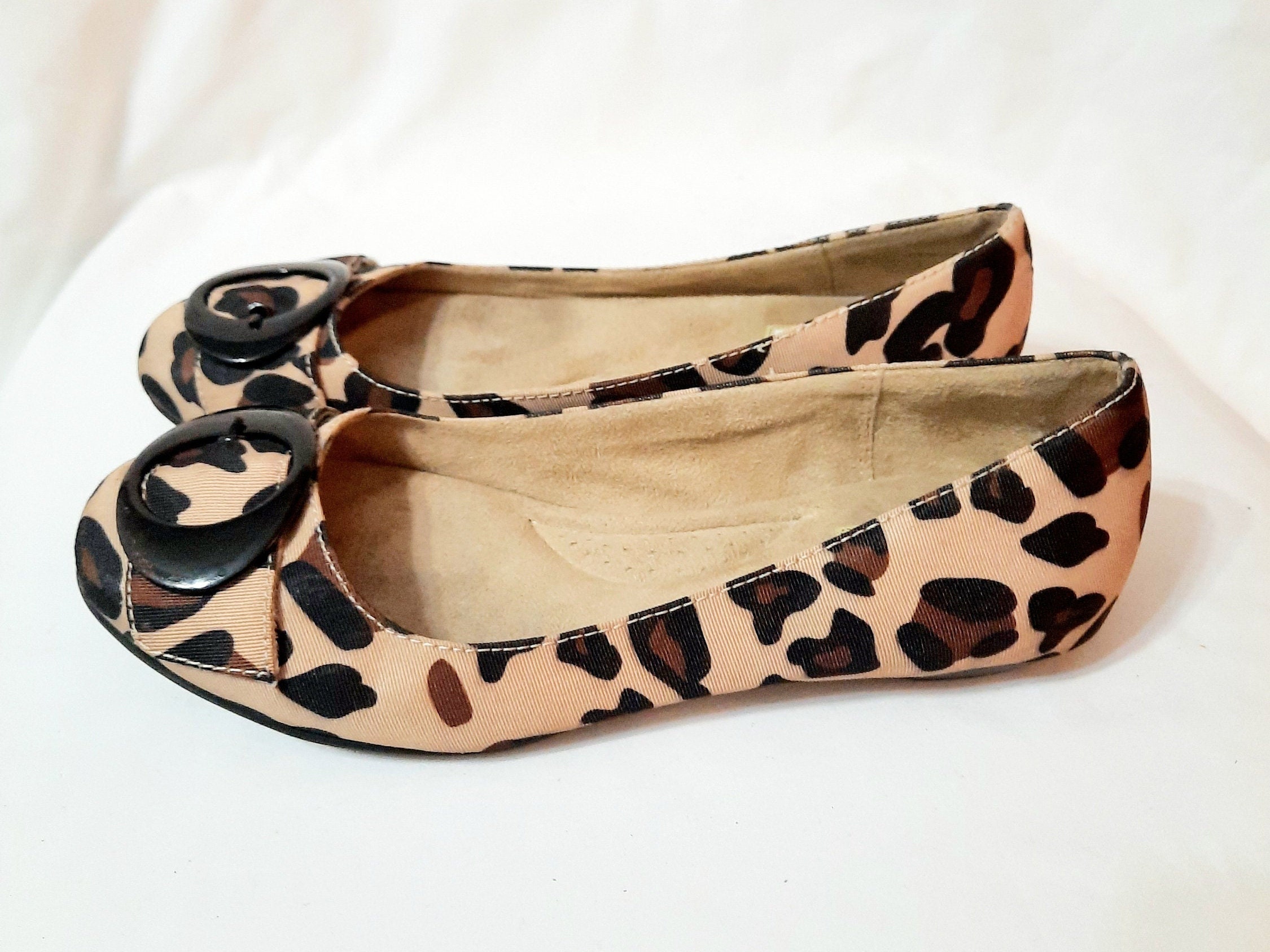 dr scholl's leopard print