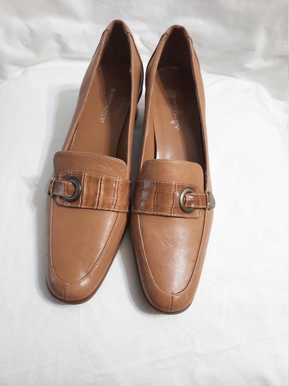 Sz  8 M\Vintage Tan Worthington Shoes - image 3