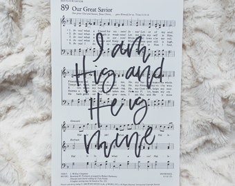 I Am Mine Lyrics Etsy