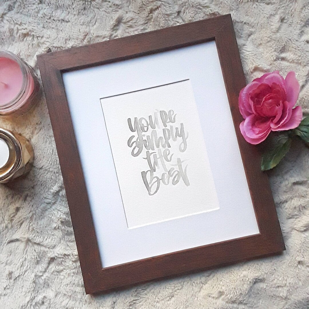 You're Simply the Best Schitt's Creek Art Valentine's Day Quote Schitt