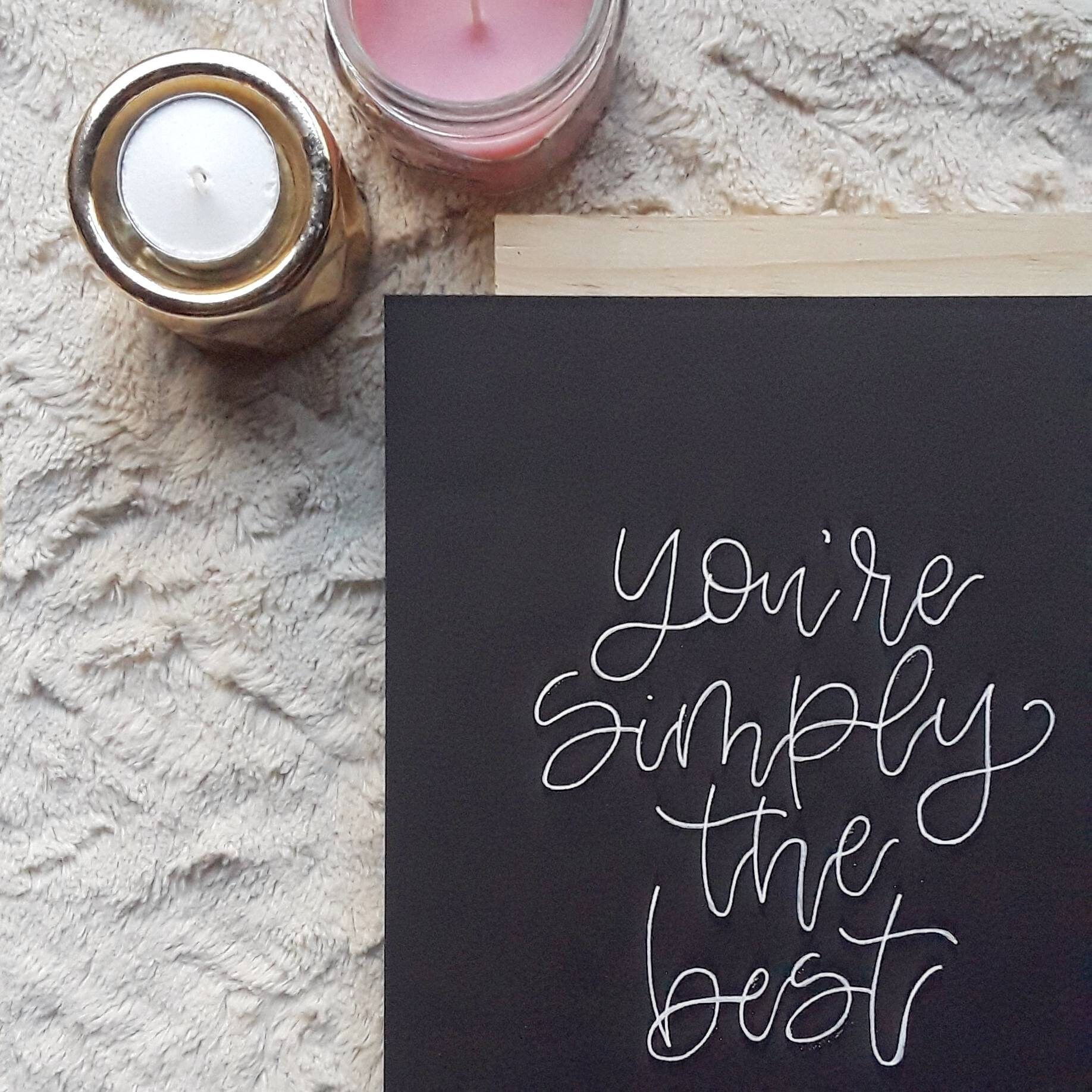 You're Simply the Best Schitt's Creek Art Etsy