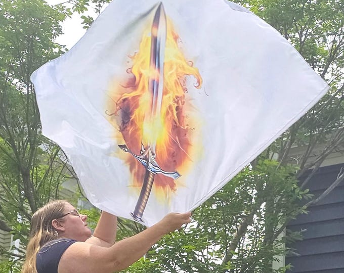 Sword of the Spirit - Worship Flag, Dance Flag, Praise Flag