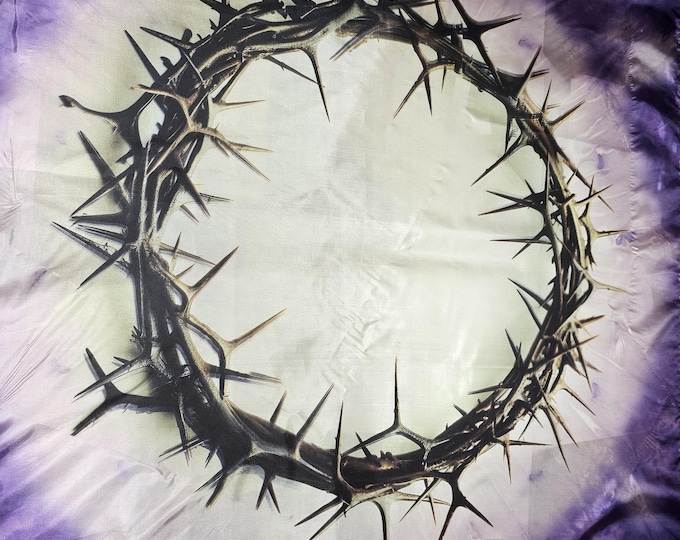 Lord of Lords, Crown of Thorns - Worship Flag, Dance Flag, Praise Flag