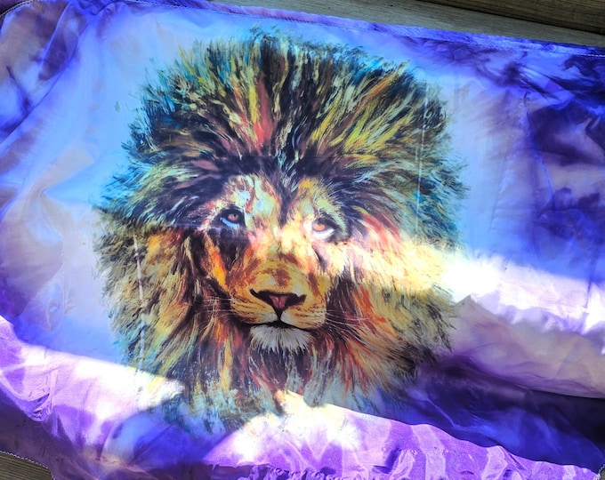 Lion of Judah - Worship Flag, Dance Flag, Praise Flag