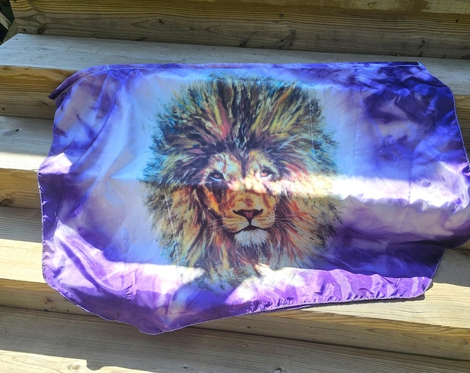 Lion of Judah - Worship Flag, Dance Flag, Praise Flag