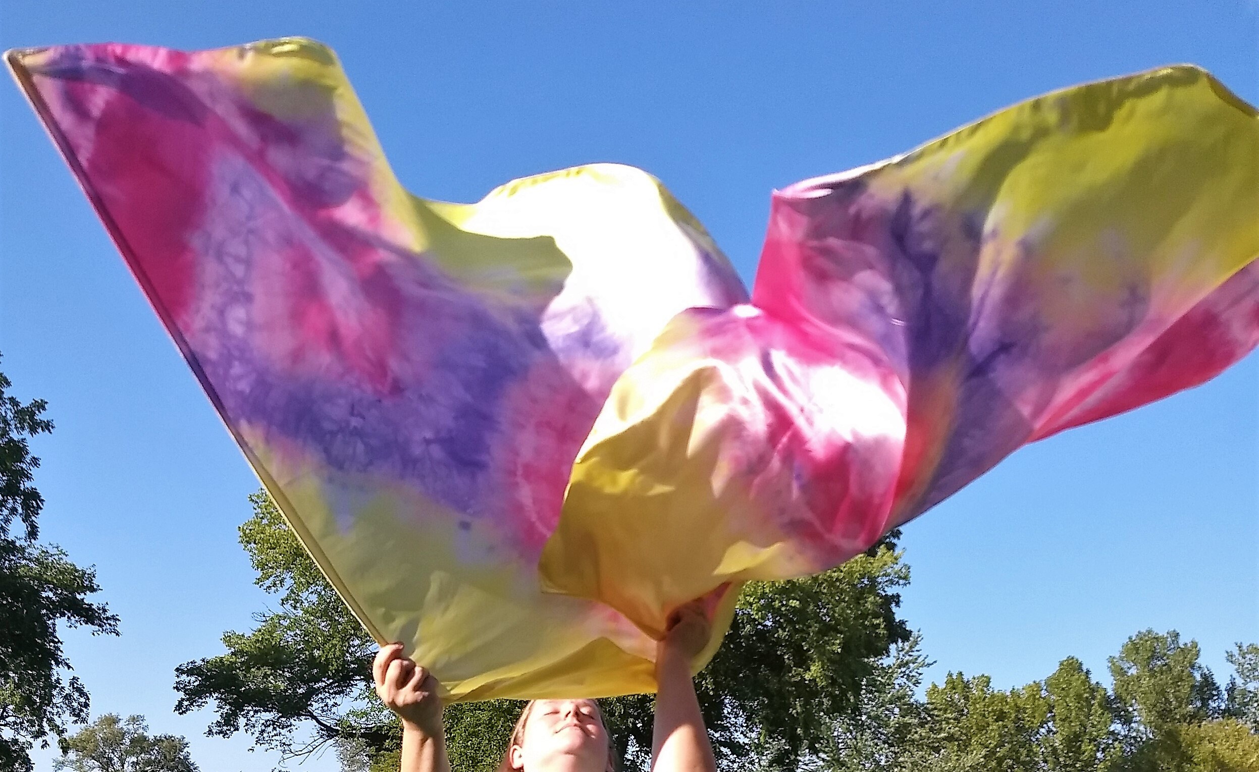 Naomi & Ruth Worship Flags, Dance Flags, Praise Flags
