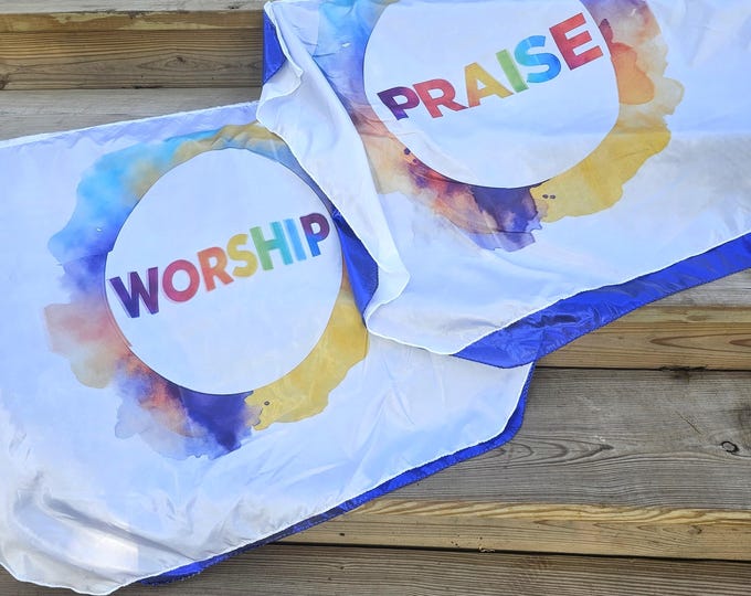 Praise & Worship - Worship Flags, Dance Flags, Praise Flags