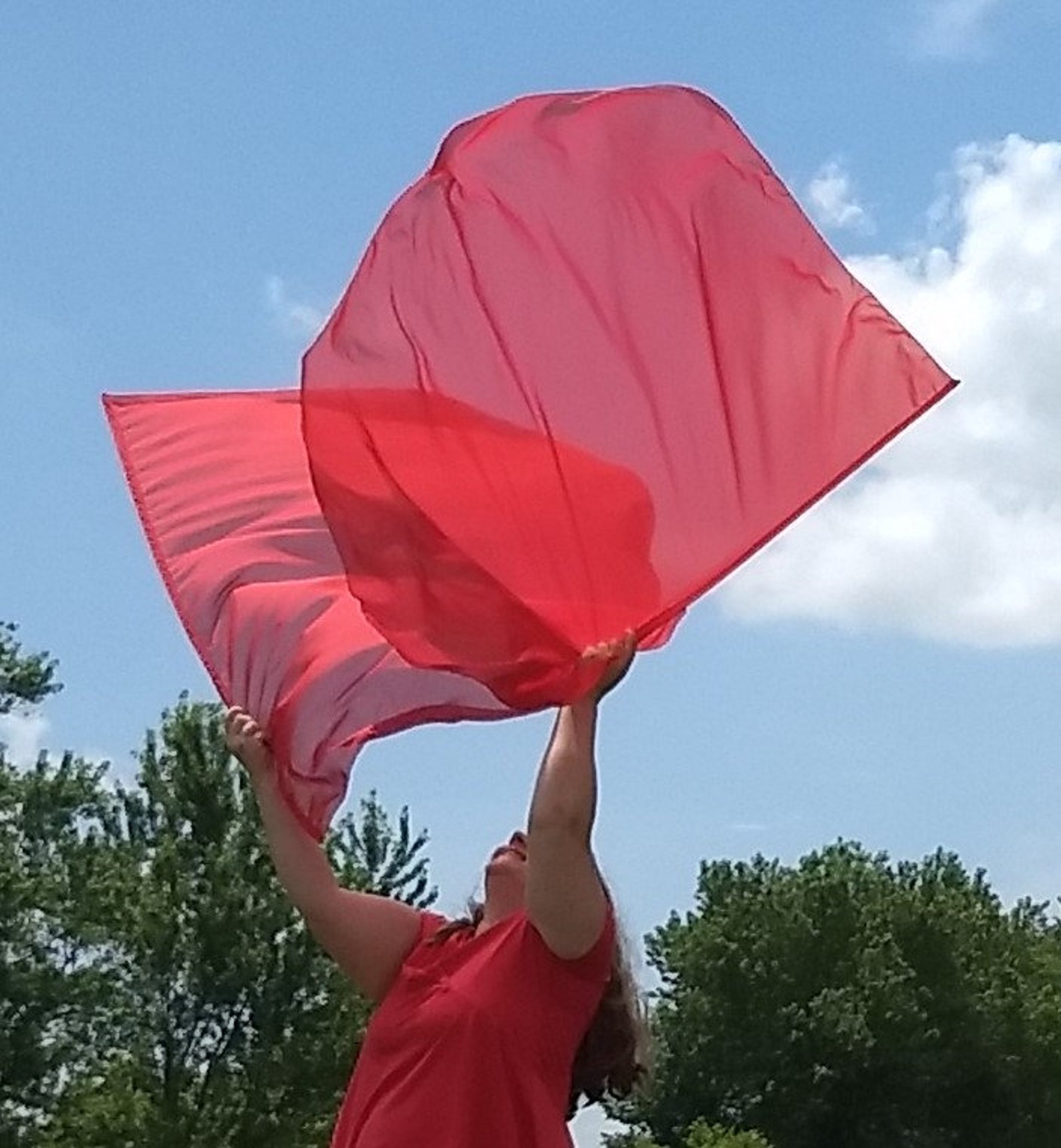 Great Sacrifice Worship Flags Dance Flags Praise Flags Etsy