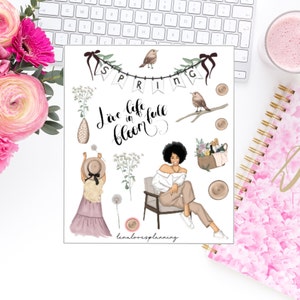 PENSA ALLA | PRIMAVERILE Adesivo decorativo | Lenalovesplanning