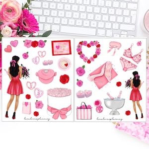 VDAY | Valentines Day | Decorative Sticker | lenalovesplanning