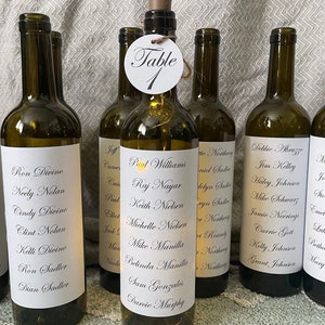 Seating Chart Wine Bottles, Wedding Table Number Centerpiece, Light up Wine Bottle Cork Lights, Wine Bottle Table Number, Fairy Table Number