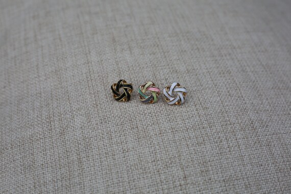 Orecchini A Nodo In Argento Sterling 925 - Philip Jones, Gioielli Eleganti E Senza Nichel