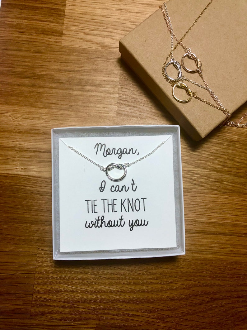 i couldnt tie the knot without you