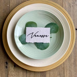 Printed place cards for wedding | Table name cards | Personalized place seating cards | PRINTED dinner cards | Table name tags |Custom name