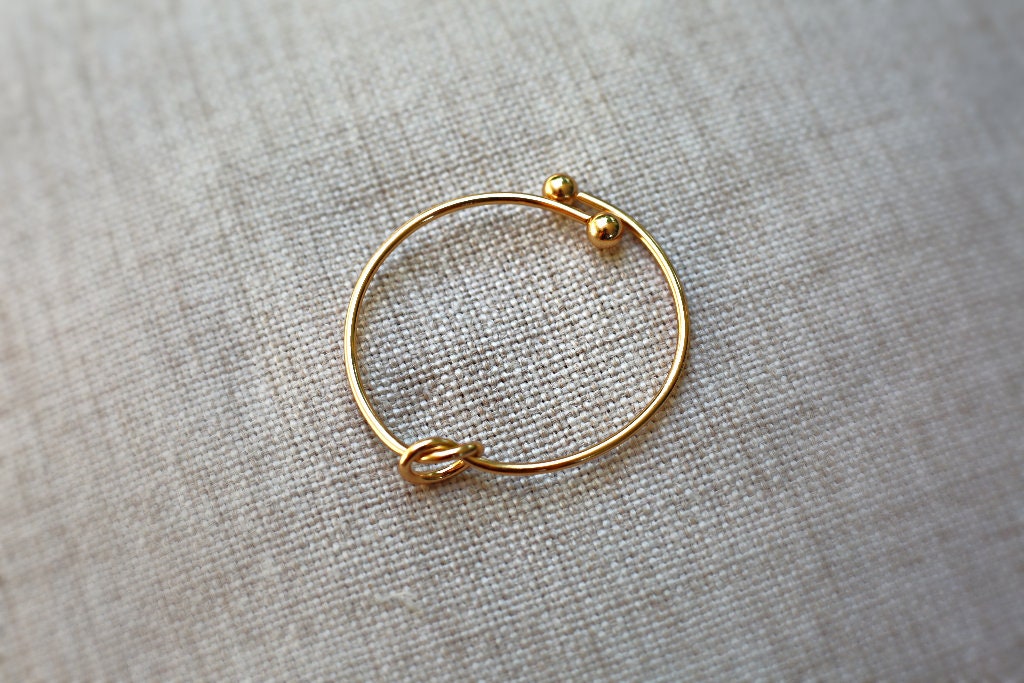 6 Pezzi Bracciale Damigella d'Onore Braccialetto a Polsino con Nodo con I Can't Tie The Knot Without You Carte da Damigella d'Onore (Oro Rosa