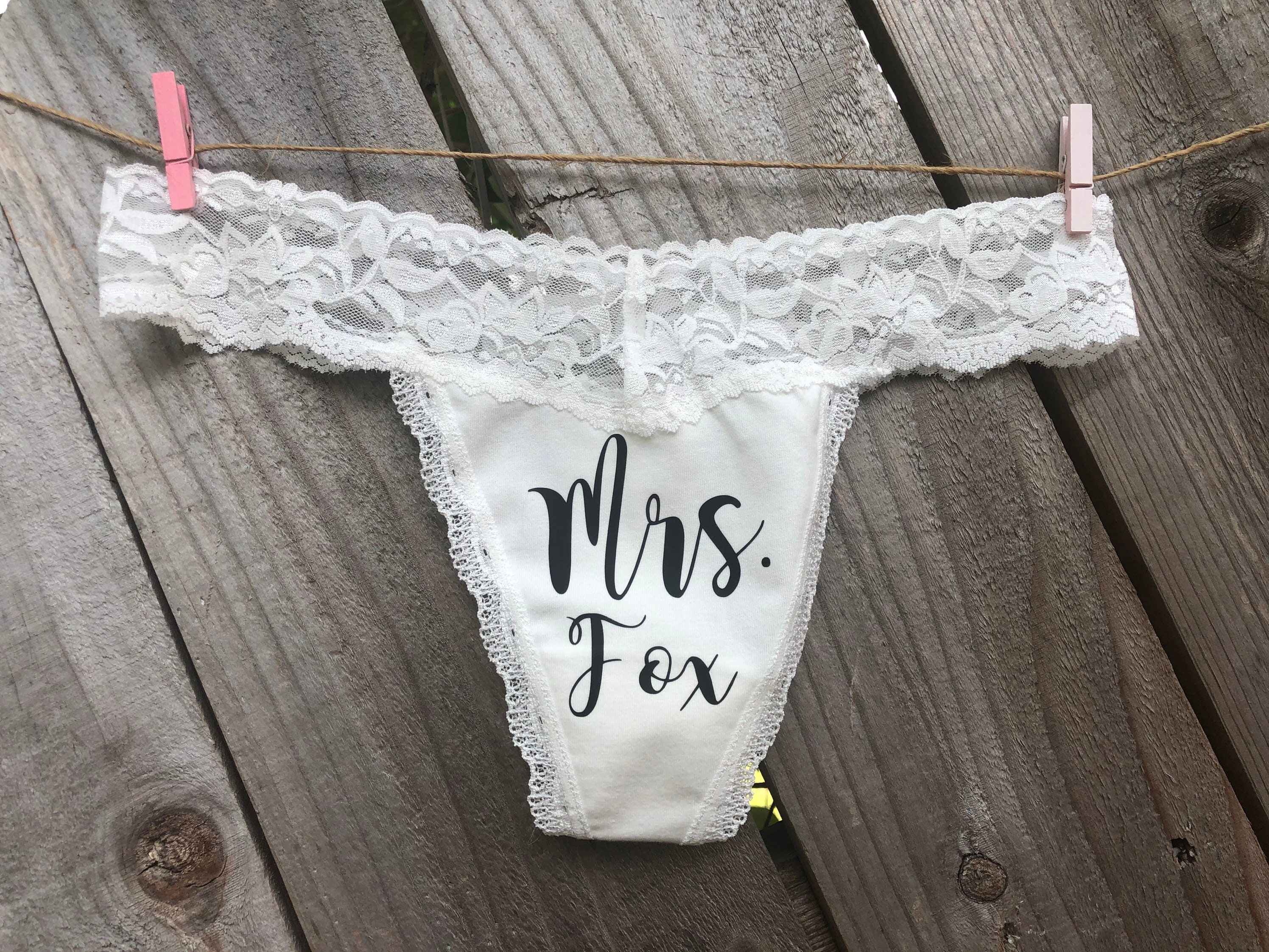 Custom Mrs Underwear -  Canada