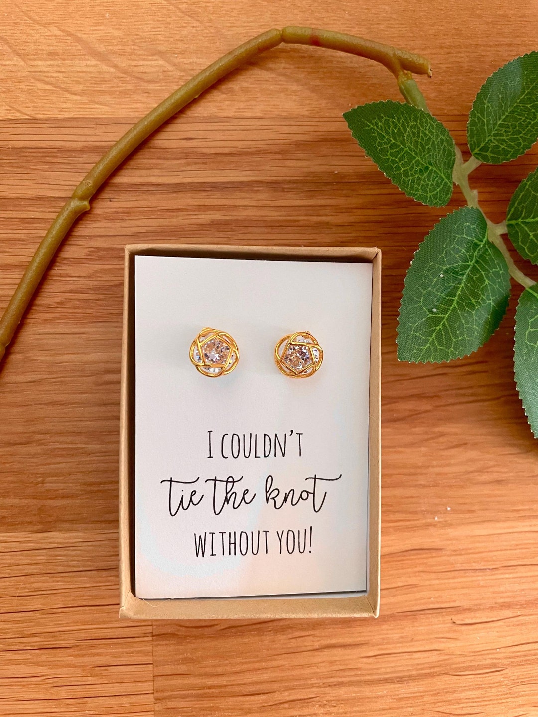 Non Potrei Fare Il Nodo Senza Di Te, Proposta Damigella D'onore