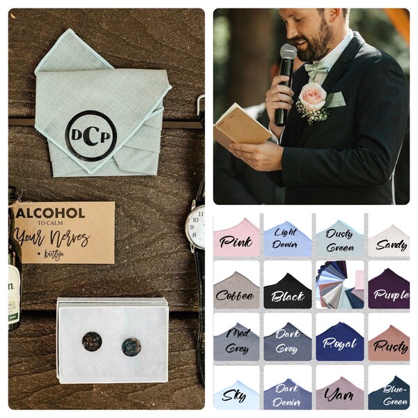 Wedding Pocket Square Etsy