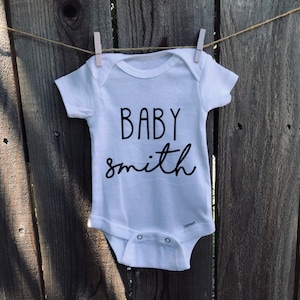Custom Onesie|Personalized Onesie|Custom Baby Onesie|Custom Baby Shirt|Baby Shower Gift|Custom Toddler Shirt|expecting baby|organic cotton