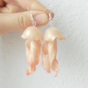 Jellyfish funny earrings fantasy jewelry bold