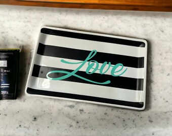 Jewelry holder - Jewelry dish - Love