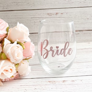 Bridesmaid Wine Glass, Maid of Honor, Bride, Mother of the Bride, Mother of the Groom, Bridesmaid Proposal, Bachelorette Party, Will you be