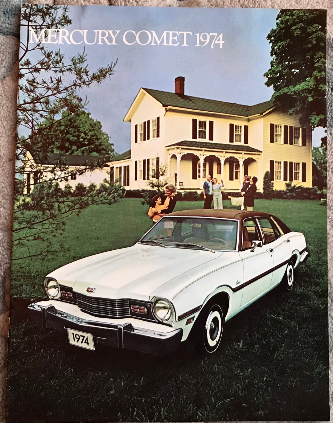 1974 Mercury Comet Sales Brochure, Comet GT, Dealership Brochure, 70s