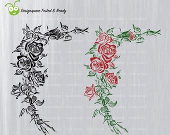 Download Free Flower And Vine Svg Etsy SVG Cut Files