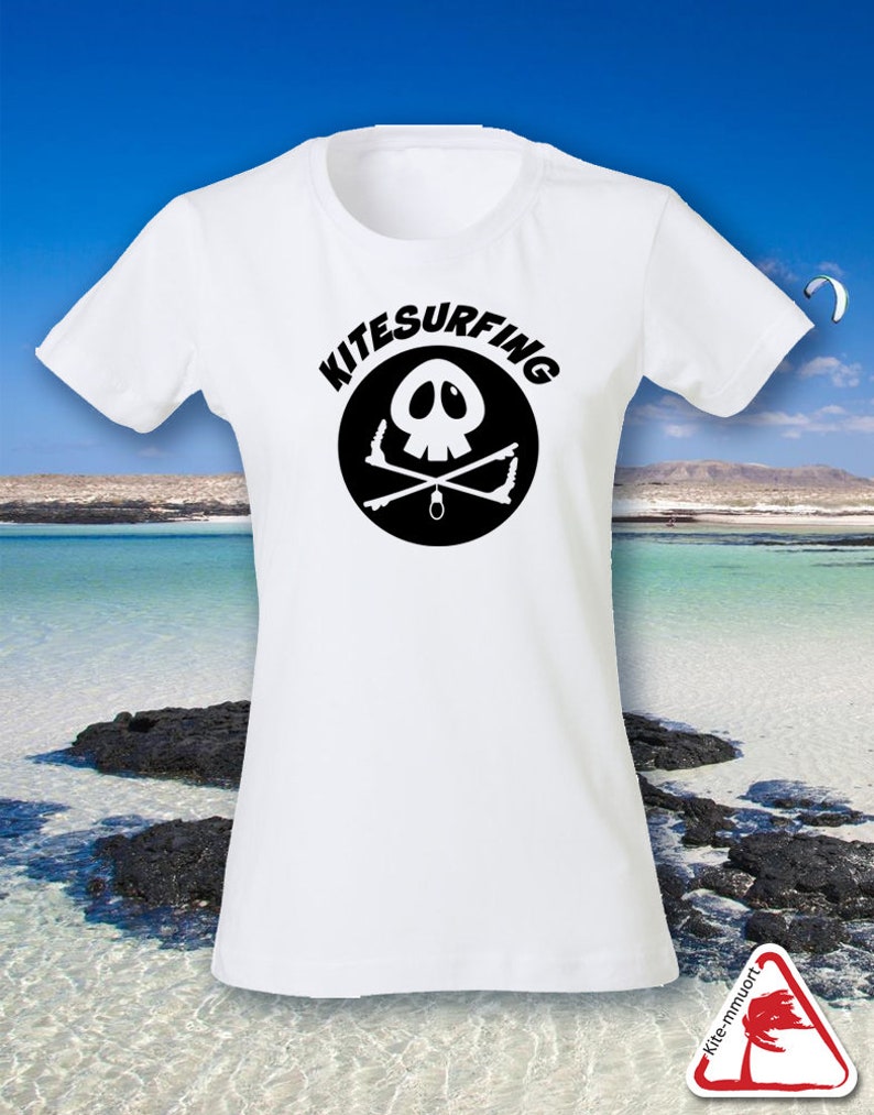 Kitemmuort Basic Kite Kitesurfing Tshirt Etsy