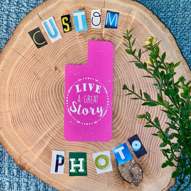 Phone Case Insert Custom PHOTO Phone Case Insert - Etsy