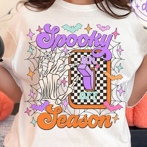 Spooky Season PNG: Halloween Pumpkin Digital Download