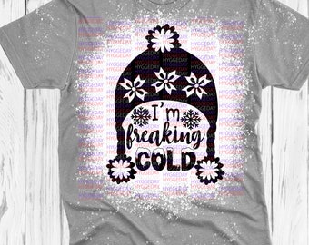 Freaking Cold Svg Etsy