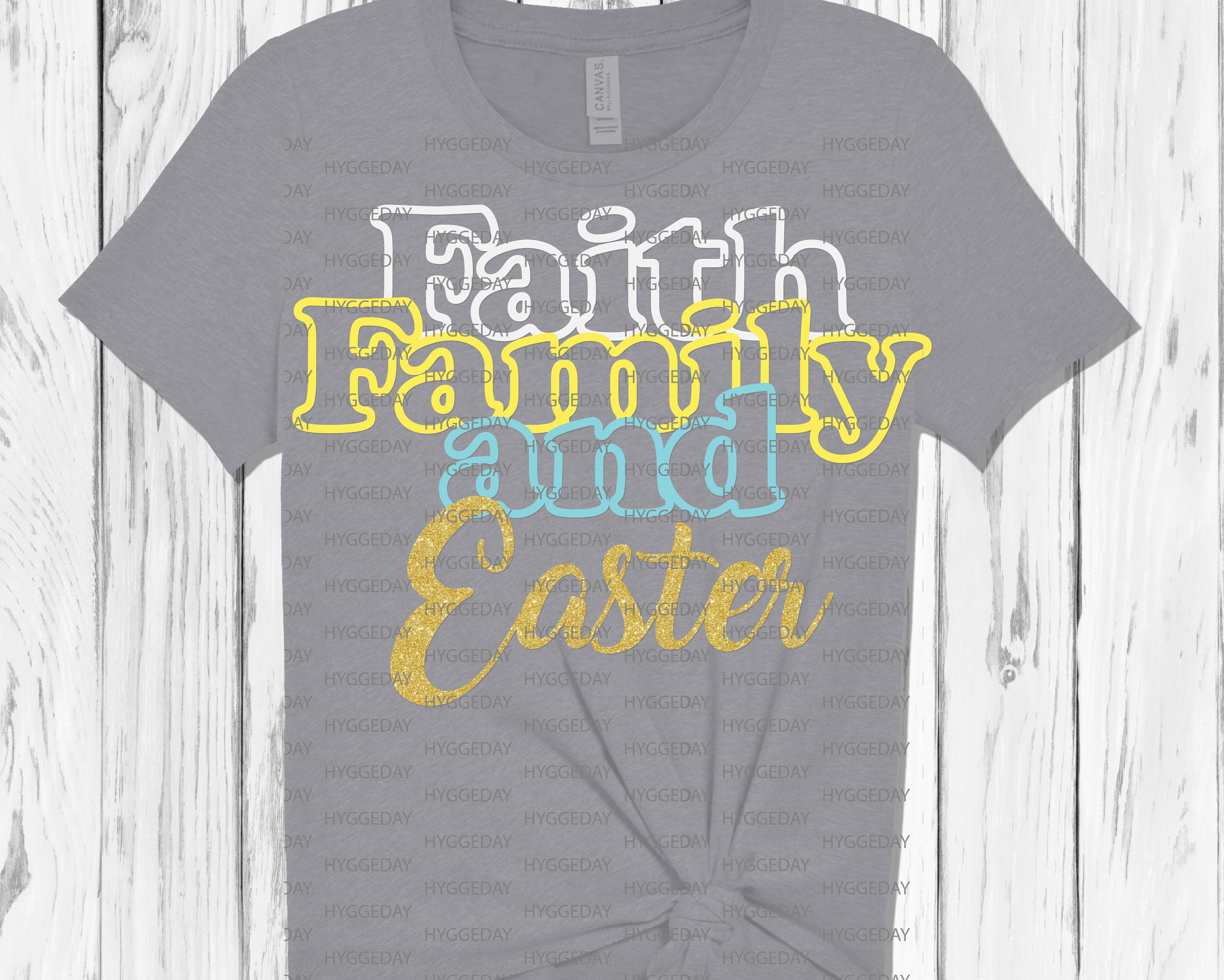 Download Faith Family and Easter Svg PNG DXF Cut File Happy Easter ...